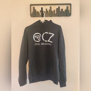 CZ Black Hoodie for Men